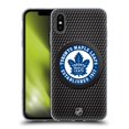 thumbnail image 1 of Head Case Designs Officially Licensed NHL Toronto Maple Leafs Puck Texture Soft Gel Case Compatible with Apple iPhone XS Max, 1 of 7
