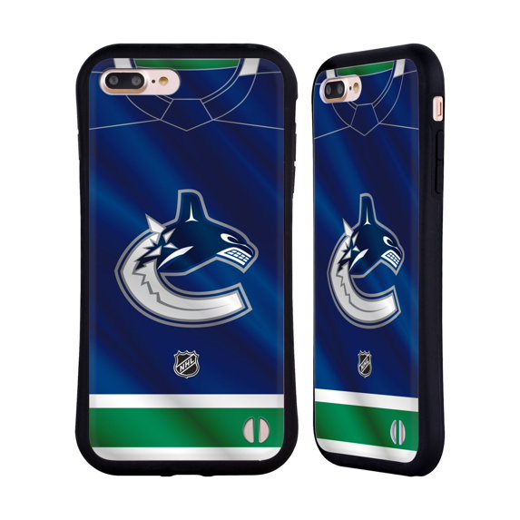 Head Case Designs Officially Licensed NHL Vancouver Canucks Jersey Hybrid Case Compatible with Apple iPhone 7 Plus / iPhone 8 Plus