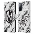 thumbnail image 1 of Head Case Designs Officially Licensed NHL Vegas Golden Knights Marble Leather Book Wallet Case Cover Compatible with Samsung Galaxy S20 FE / 5G, 1 of 6