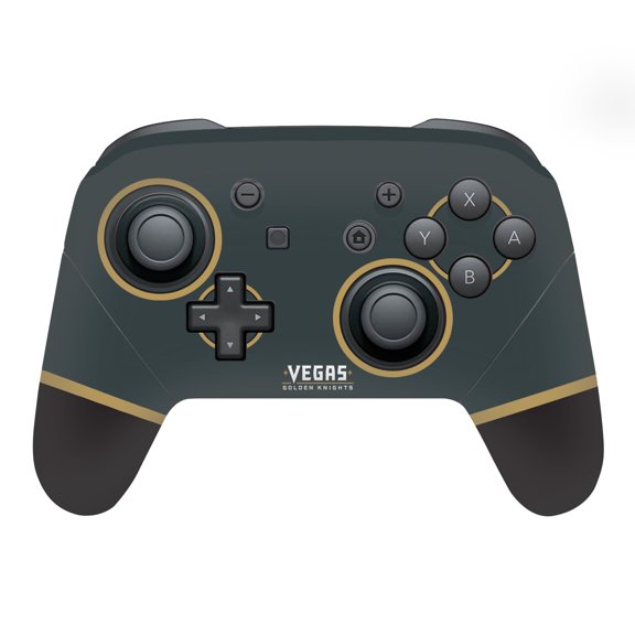Head Case Designs Officially Licensed NHL Vegas Golden Knights Oversized Vinyl Sticker Skin Decal Cover Compatible with Nintendo Switch Pro Controller