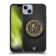 thumbnail image 1 of Head Case Designs Officially Licensed NHL Vegas Golden Knights Puck Texture Soft Gel Case Compatible with Apple iPhone 14 Plus, 1 of 7