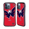 thumbnail image 1 of Head Case Designs Officially Licensed NHL Washington Capitals Oversized Hybrid Case Compatible with Apple iPhone 13 Pro, 1 of 7