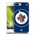 thumbnail image 1 of Head Case Designs Officially Licensed NHL Winnipeg Jets Oversized Soft Gel Case Compatible with Apple iPhone 7 Plus / iPhone 8 Plus, 1 of 7