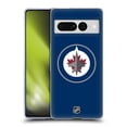 thumbnail image 1 of Head Case Designs Officially Licensed NHL Winnipeg Jets Plain Soft Gel Case Compatible with Google Pixel 7 Pro, 1 of 7