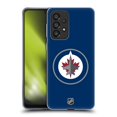 thumbnail image 1 of Head Case Designs Officially Licensed NHL Winnipeg Jets Plain Soft Gel Case Compatible with Samsung Galaxy A33 5G (2022), 1 of 7