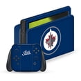 thumbnail image 1 of Head Case Designs Officially Licensed NHL Winnipeg Jets Plain Vinyl Sticker Skin Decal Cover Compatible with Nintendo Switch OLED, 1 of 9