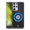 thumbnail image 1 of Head Case Designs Officially Licensed NHL Winnipeg Jets Puck Texture Soft Gel Case Compatible with Samsung Galaxy S21 Ultra 5G, 1 of 7