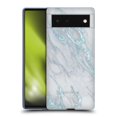 thumbnail image 1 of Head Case Designs Officially Licensed Nature Magick Marble Metallics Blue Soft Gel Case Compatible with Google Pixel 6, 1 of 7