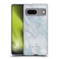 thumbnail image 1 of Head Case Designs Officially Licensed Nature Magick Marble Metallics Blue Soft Gel Case Compatible with Google Pixel 7, 1 of 7