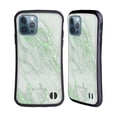 thumbnail image 1 of Head Case Designs Officially Licensed Nature Magick Marble Metallics Green Hybrid Case Compatible with Apple iPhone 12 / iPhone 12 Pro, 1 of 7