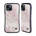 thumbnail image 1 of Head Case Designs Officially Licensed Nature Magick Marble Metallics Pink Hybrid Case Compatible with Apple iPhone 15, 1 of 7