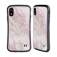 thumbnail image 1 of Head Case Designs Officially Licensed Nature Magick Marble Metallics Pink Hybrid Case Compatible with Apple iPhone XR, 1 of 7