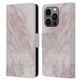 thumbnail image 1 of Head Case Designs Officially Licensed Nature Magick Marble Metallics Pink Leather Book Wallet Case Cover Compatible with Apple iPhone 14 Pro, 1 of 6