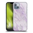 thumbnail image 1 of Head Case Designs Officially Licensed Nature Magick Marble Metallics Purple Hard Back Case Compatible with Apple iPhone 14, 1 of 7