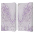 thumbnail image 1 of Head Case Designs Officially Licensed Nature Magick Marble Metallics Purple Leather Book Wallet Case Cover Compatible with Apple iPad 9.7 2017 / iPad 9.7 2018, 1 of 6