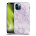 thumbnail image 1 of Head Case Designs Officially Licensed Nature Magick Marble Metallics Purple Soft Gel Case Compatible with Apple iPhone 12 / iPhone 12 Pro, 1 of 7