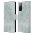 thumbnail image 1 of Head Case Designs Officially Licensed Nature Magick Marble Metallics Teal Leather Book Wallet Case Cover Compatible with Samsung Galaxy S20 FE / 5G, 1 of 6