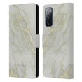 thumbnail image 1 of Head Case Designs Officially Licensed Nature Magick Marble Metallics Yellow Leather Book Wallet Case Cover Compatible with Samsung Galaxy S20 FE / 5G, 1 of 6