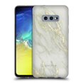 thumbnail image 1 of Head Case Designs Officially Licensed Nature Magick Marble Metallics Yellow Soft Gel Case Compatible with Samsung Galaxy S10e, 1 of 7