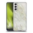 thumbnail image 1 of Head Case Designs Officially Licensed Nature Magick Marble Metallics Yellow Soft Gel Case Compatible with Samsung Galaxy S21 5G, 1 of 7