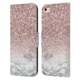 thumbnail image 1 of Head Case Designs Officially Licensed Nature Magick Rose Gold Marble Glitter Sparkling Rose Gold Leather Book Wallet Case Compatible with Apple iPhone 6 / iPhone 6s, 1 of 6