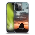 thumbnail image 1 of Head Case Designs Officially Licensed Nature Magick So The Adventure Begins Quote Desert Soft Gel Case Compatible with Apple iPhone 14 Pro, 1 of 7