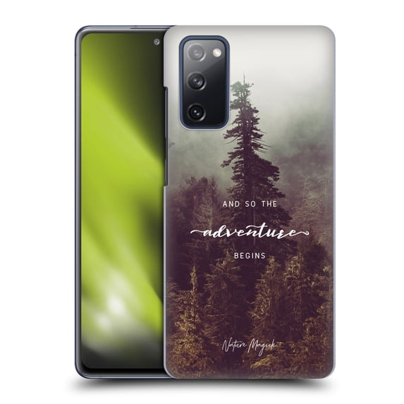Head Case Designs Officially Licensed Nature Magick So The Adventure Begins Quote Forest Hard Back Case Compatible with Samsung Galaxy S20 FE / 5G