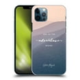 thumbnail image 1 of Head Case Designs Officially Licensed Nature Magick So The Adventure Begins Quote Mountains Hard Back Case Compatible with Apple iPhone 12 / iPhone 12 Pro, 1 of 7