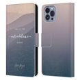 thumbnail image 1 of Head Case Designs Officially Licensed Nature Magick So The Adventure Begins Quote Mountains Leather Book Wallet Case Cover Compatible with Apple iPhone 14, 1 of 6