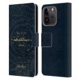thumbnail image 1 of Head Case Designs Officially Licensed Nature Magick So The Adventure Begins Quote Star Map Leather Book Wallet Case Cover Compatible with Apple iPhone 15 Pro, 1 of 6