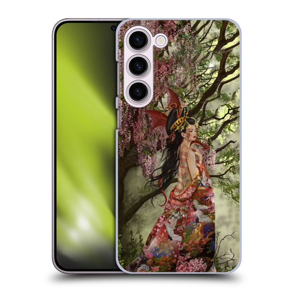 Head Case Designs Officially Licensed Nene Thomas Deep Forest Asian Silk Hard Back Case Compatible with Samsung Galaxy S23+ 5G