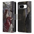 thumbnail image 1 of Head Case Designs Officially Licensed Nene Thomas Deep Forest Dark Angel Fairy with Raven Leather Book Wallet Case Cover Compatible with Google Pixel 8, 1 of 6