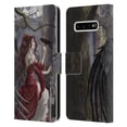 thumbnail image 1 of Head Case Designs Officially Licensed Nene Thomas Deep Forest Dark Angel Fairy with Raven Leather Book Wallet Case Cover Compatible with Samsung Galaxy S10+ / S10 Plus, 1 of 6