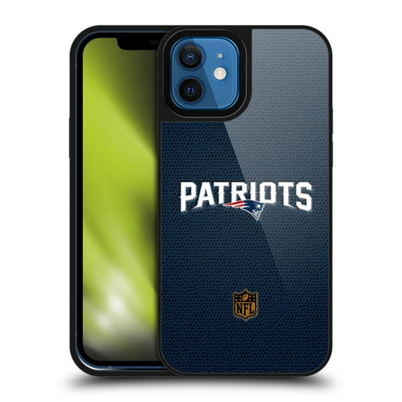 Head Case Designs NFL New England Patriots Logo Football Gel Armour Case For Apple iPhone 12 / iPhone 12 Pro