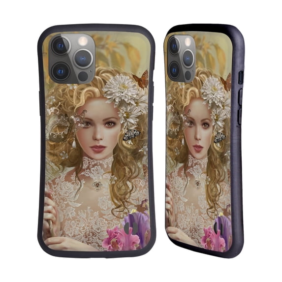 Head Case Designs Officially Licensed Nene Thomas Deep Forest Jewel Masquerade Fairy Hybrid Case Compatible with Apple iPhone 14 Pro Max