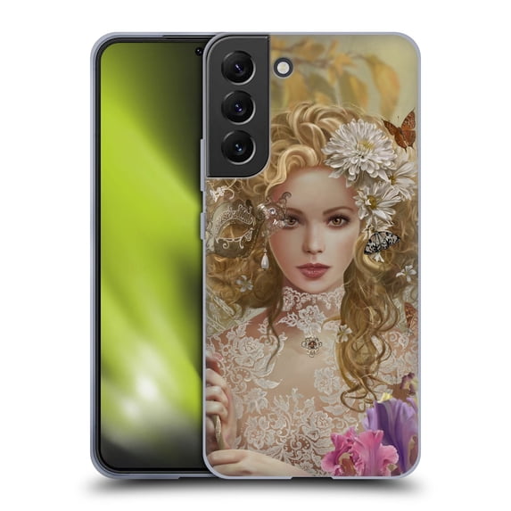 Head Case Designs Officially Licensed Nene Thomas Deep Forest Jewel Masquerade Fairy Soft Gel Case Compatible with Samsung Galaxy S22+ 5G