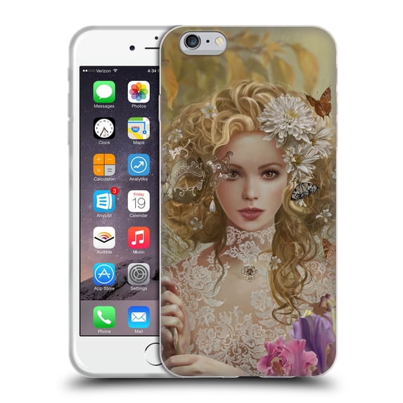 Head Case Designs Officially Licensed Nene Thomas Deep Forest Jewel Masquerade Fairy Soft Gel Case Compatible with Apple iPhone 6 Plus / iPhone 6s Plus