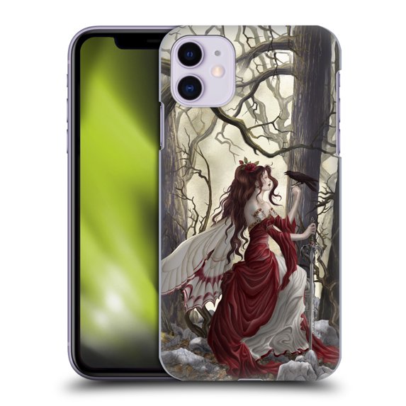 Head Case Designs Officially Licensed Nene Thomas Deep Forest Magic Fairy In Forest Raven Hard Back Case Compatible with Apple iPhone 11