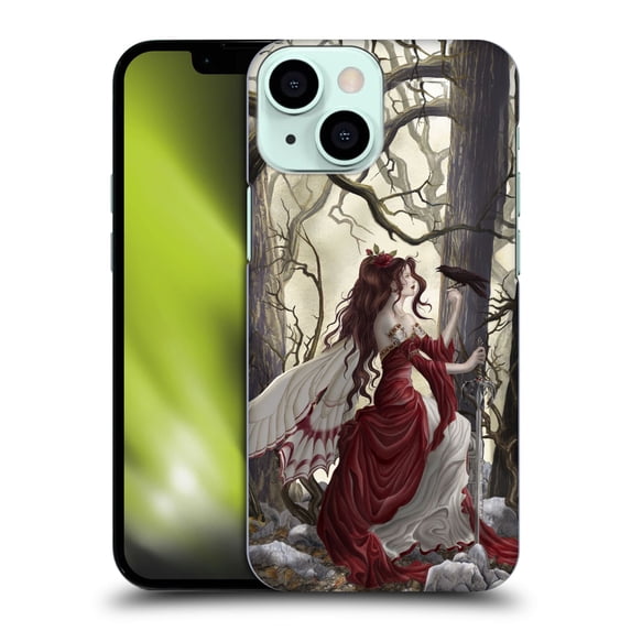 Head Case Designs Officially Licensed Nene Thomas Deep Forest Magic Fairy In Forest Raven Hard Back Case Compatible with Apple iPhone 13 Mini