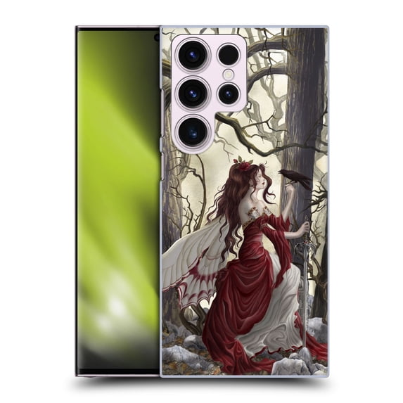 Head Case Designs Officially Licensed Nene Thomas Deep Forest Magic Fairy In Forest Raven Hard Back Case Compatible with Samsung Galaxy S23 Ultra 5G