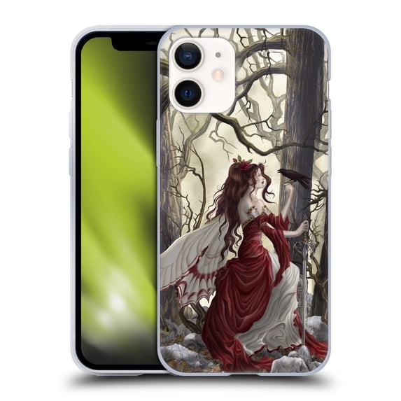 Head Case Designs Officially Licensed Nene Thomas Deep Forest Magic Fairy In Forest Raven Soft Gel Case Compatible with Apple iPhone 12 Mini