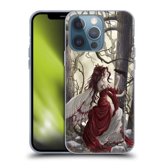 Head Case Designs Officially Licensed Nene Thomas Deep Forest Magic Fairy In Forest Raven Soft Gel Case Compatible with Apple iPhone 13 Pro