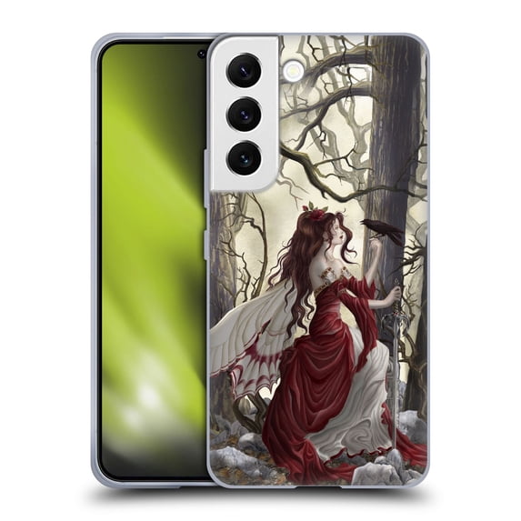 Head Case Designs Officially Licensed Nene Thomas Deep Forest Magic Fairy In Forest Raven Soft Gel Case Compatible with Samsung Galaxy S22 5G