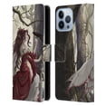 thumbnail image 1 of Head Case Designs Officially Licensed Nene Thomas Deep Forest Magic Fairy In Forest Raven Leather Book Wallet Case Cover Compatible with Apple iPhone 13 Pro Max, 1 of 6