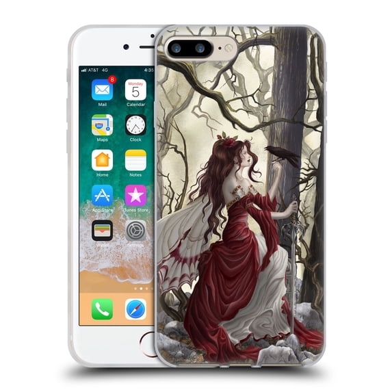 Head Case Designs Officially Licensed Nene Thomas Deep Forest Magic Fairy In Forest Raven Soft Gel Case Compatible with Apple iPhone 7 Plus / iPhone 8 Plus