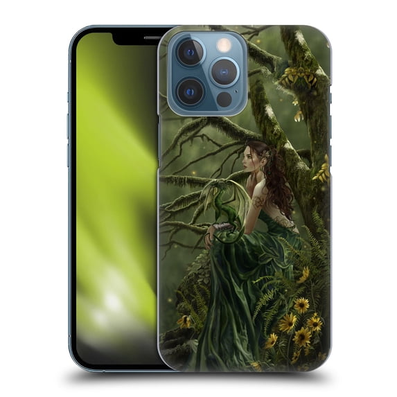 Head Case Designs Officially Licensed Nene Thomas Deep Forest Queen Fate Fairy with Dragon Hard Back Case Compatible with Apple iPhone 13 Pro Max