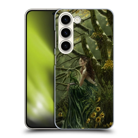 Head Case Designs Officially Licensed Nene Thomas Deep Forest Queen Fate Fairy with Dragon Hard Back Case Compatible with Samsung Galaxy S23 5G