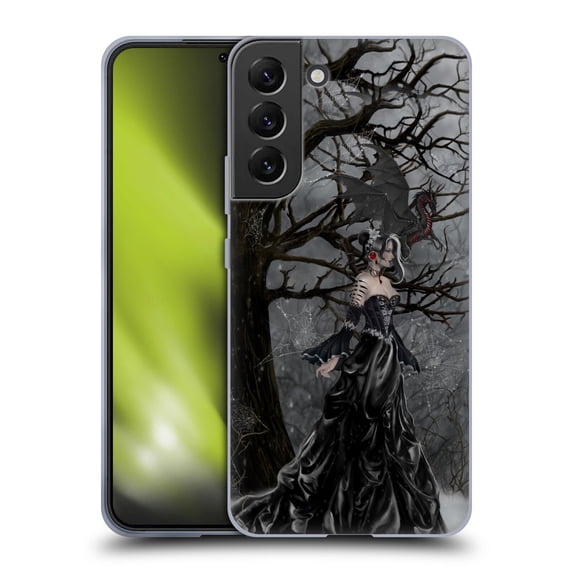 Head Case Designs Officially Licensed Nene Thomas Deep Forest Queen Gothic Fairy with Dragon Soft Gel Case Compatible with Samsung Galaxy S22+ 5G
