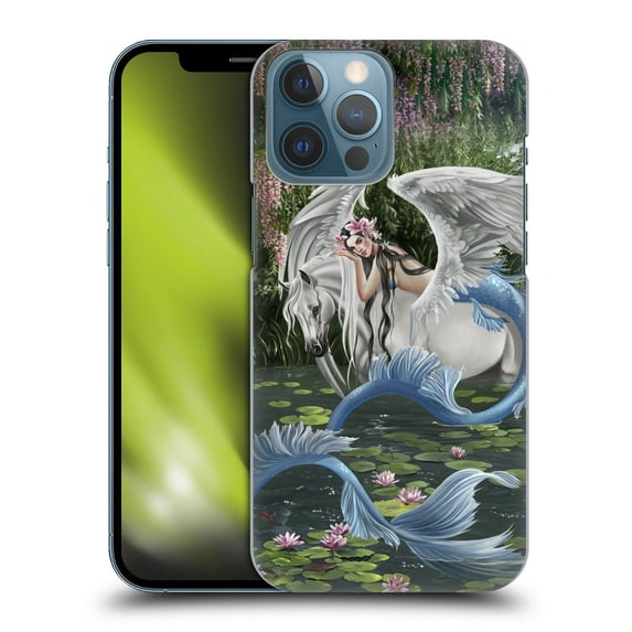 Head Case Designs Officially Licensed Nene Thomas Deep Forest Still Waters Mermaid & Pegasus Hard Back Case Compatible with Apple iPhone 13 Pro Max