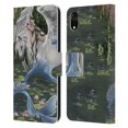thumbnail image 1 of Head Case Designs Officially Licensed Nene Thomas Deep Forest Still Waters Mermaid & Pegasus Leather Book Wallet Case Cover Compatible with Apple iPhone XR, 1 of 6